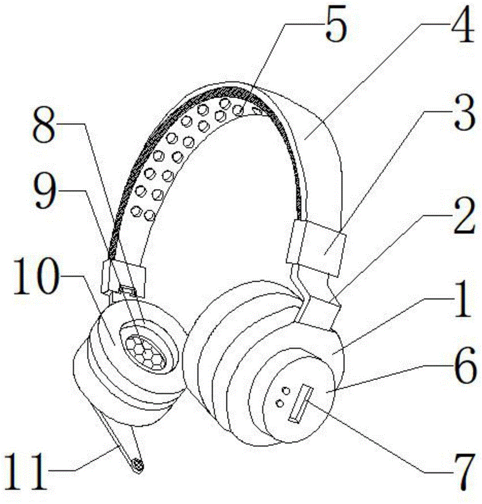 一种多功能头戴式立体声耳机的制作方法