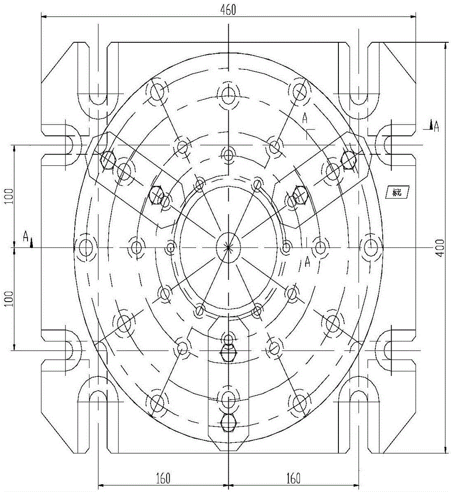 一种数控加工中心机床的夹具的制作方法