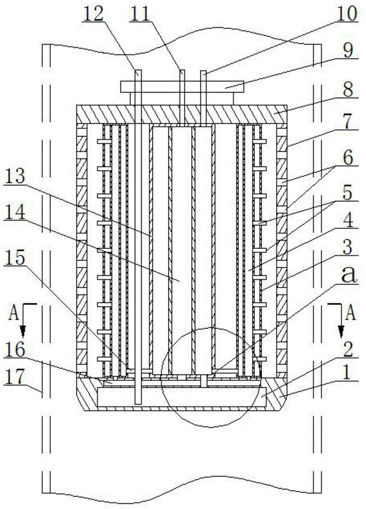 热收缩膜生产线内冷装置的制作方法