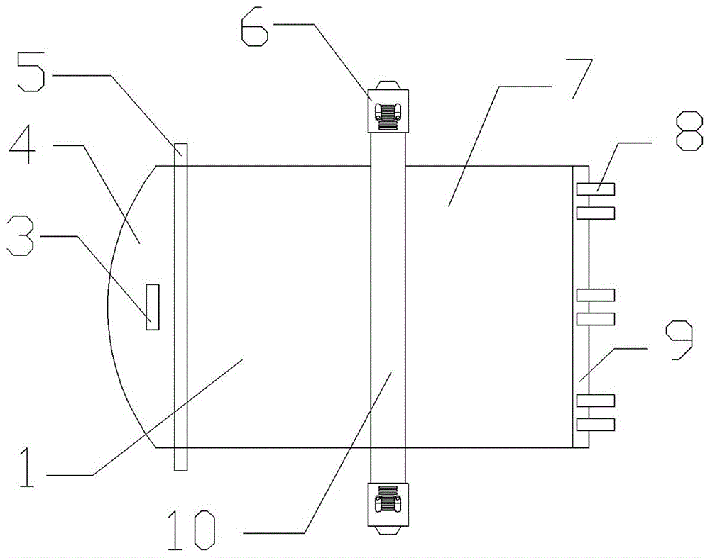 车用遮物帘的制作方法