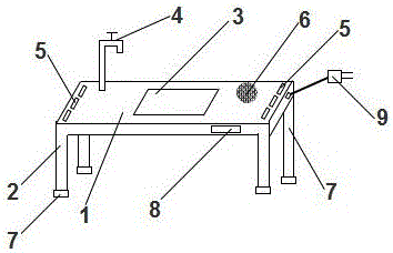 一种多功能办公桌的制作方法