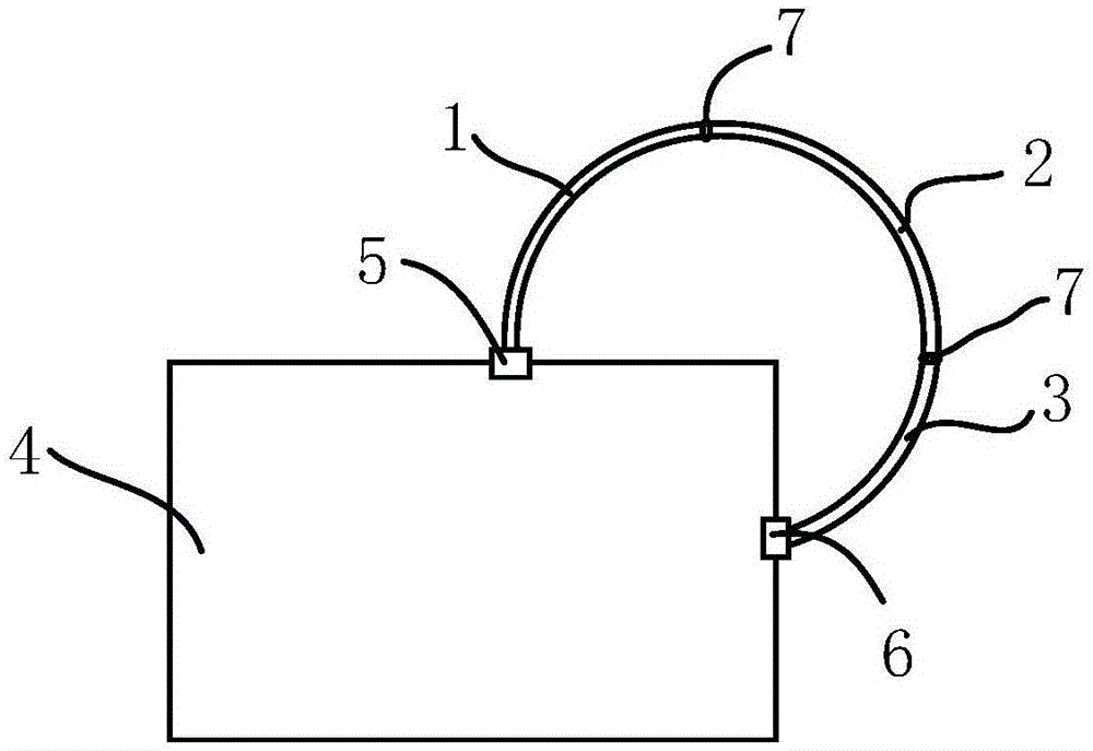 一种压滤机给料管连接装置的制作方法