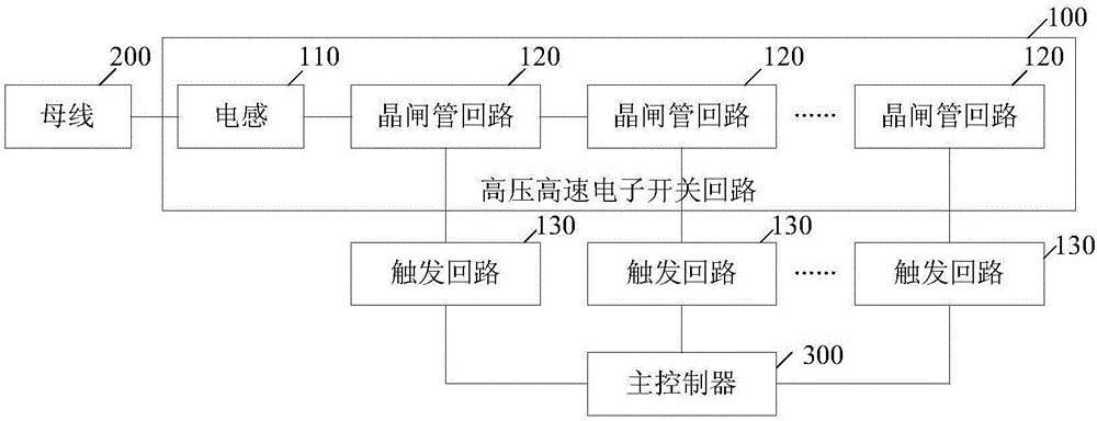 一种高压高速电子开关回路和电力设备的制作方法