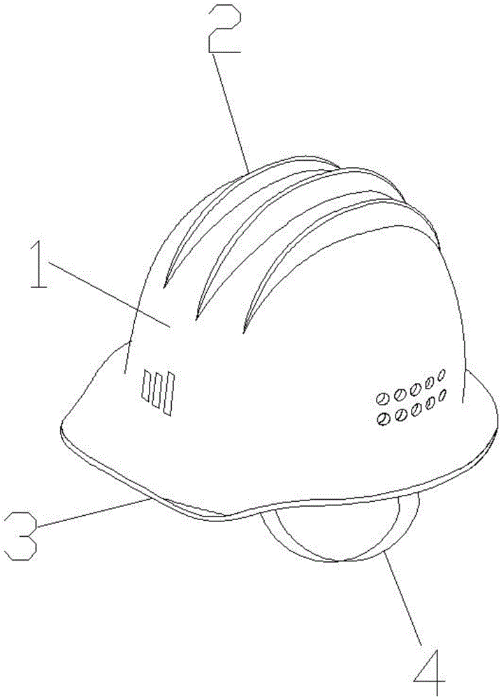 一种建筑工地用安全帽的制作方法