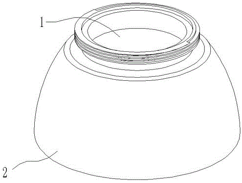 一种铝制摩卡壶壶座的制作方法