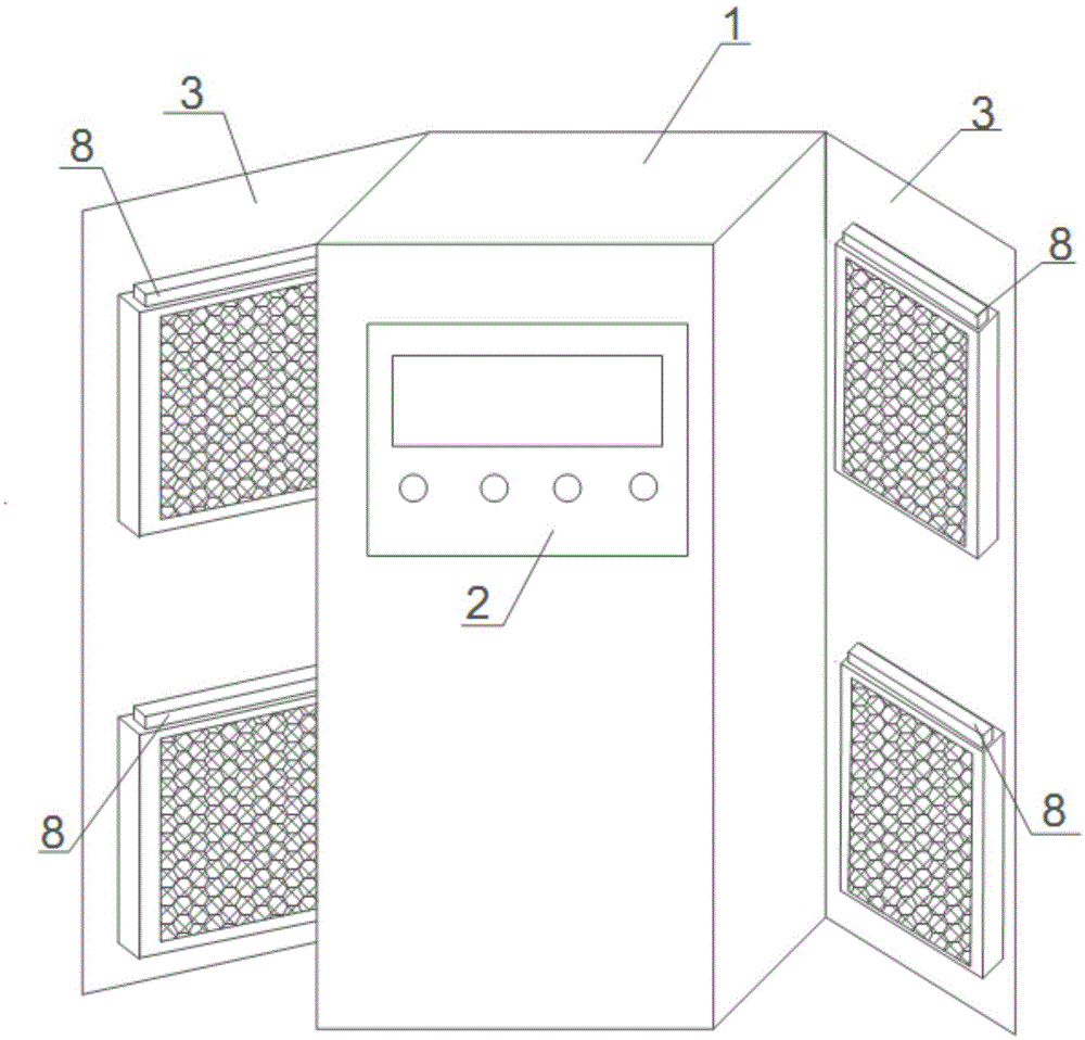 一种散热除湿防尘的变频器柜的制作方法