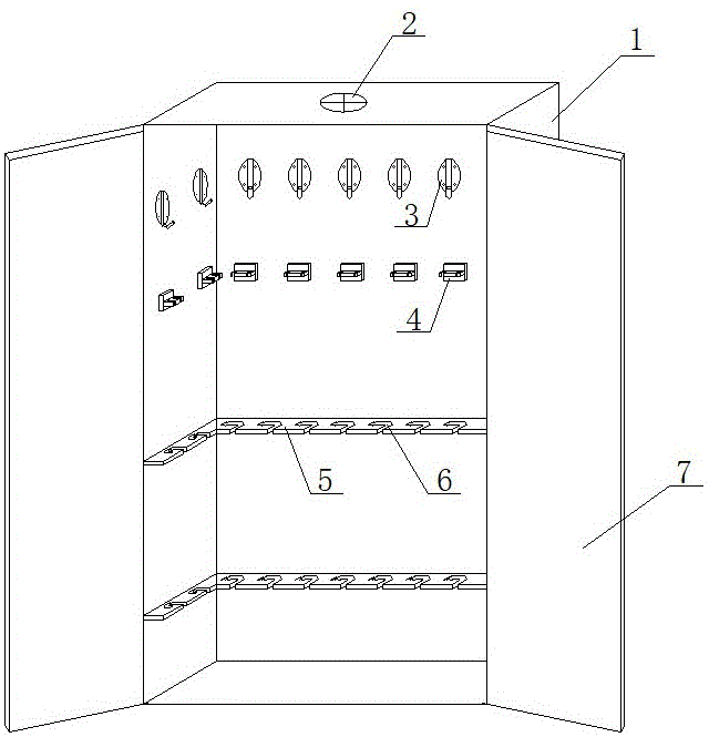 内窥镜附件储存消毒柜的制作方法