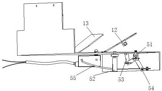 一种驾驶型抹光机用油门踏板机构的制作方法