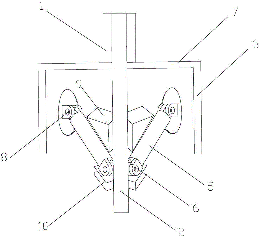 新型挤扩抗拔桩倒伞骨锥形成孔器的制作方法