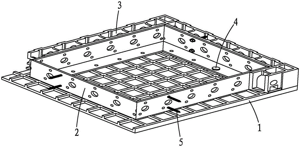 一种组拼式平面异型建筑模板的制作方法