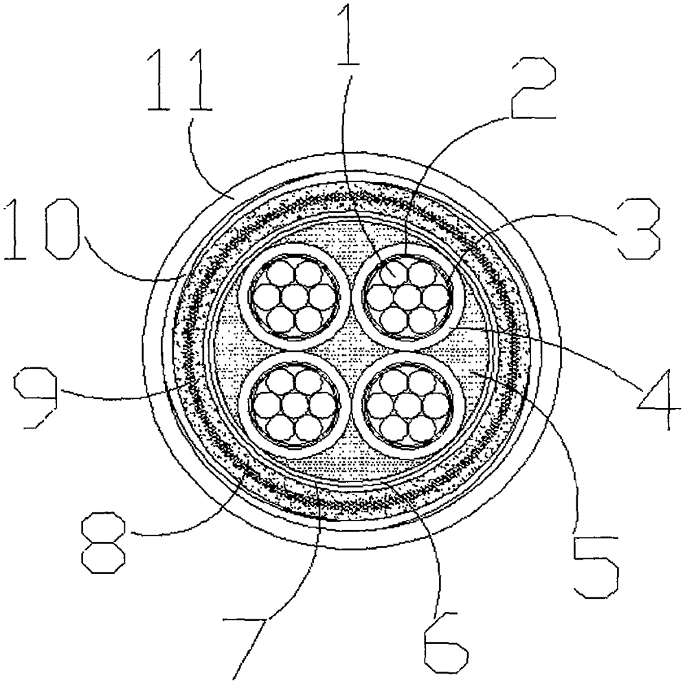 一种新型耐火柔性矿物绝缘防火电缆的制作方法