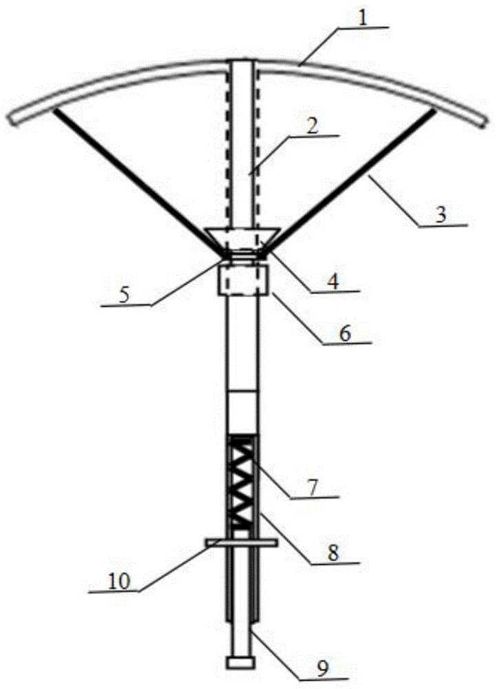 一种适用于筒状结构的支撑架的制作方法