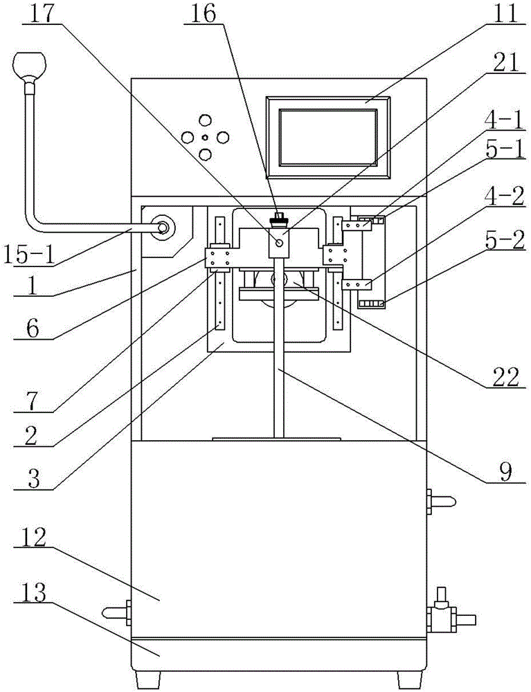 口崩片崩解时限测定仪的制作方法