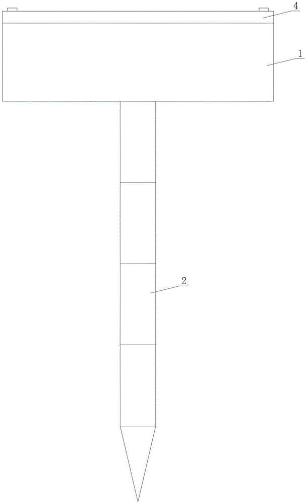 一种简易手机RTK对中杆的制作方法