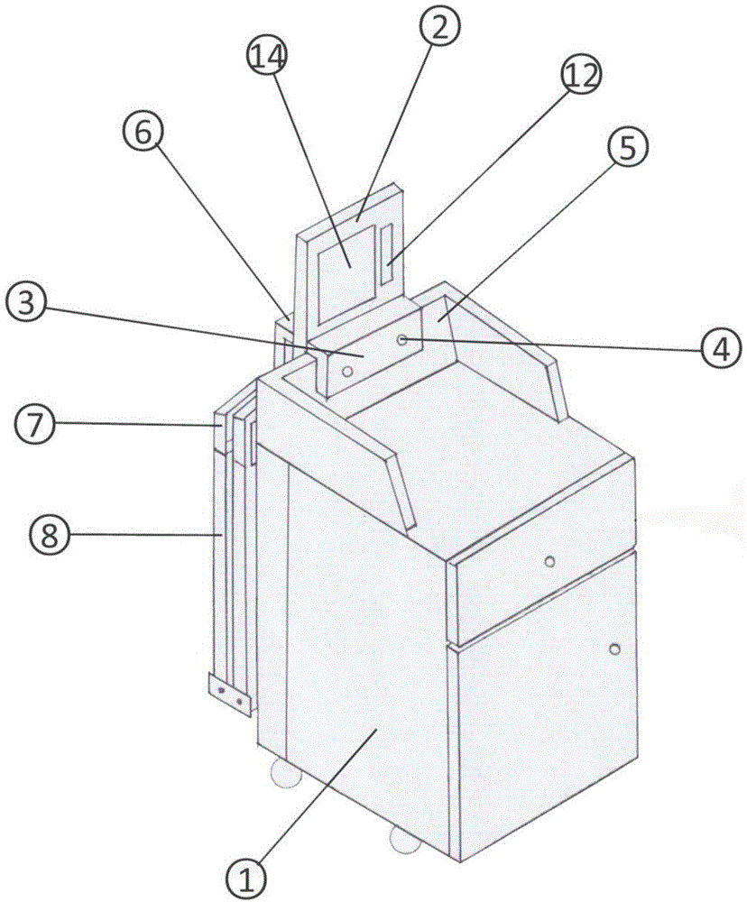 医院专用共享陪护床系统的制作方法