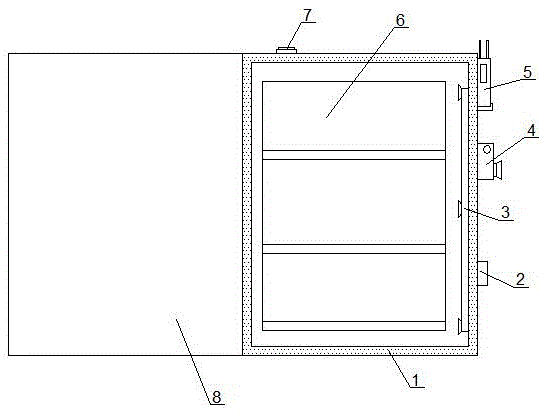一种计算机网络箱结构的制作方法