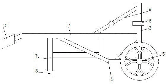 一种基础油油桶运输车的制作方法