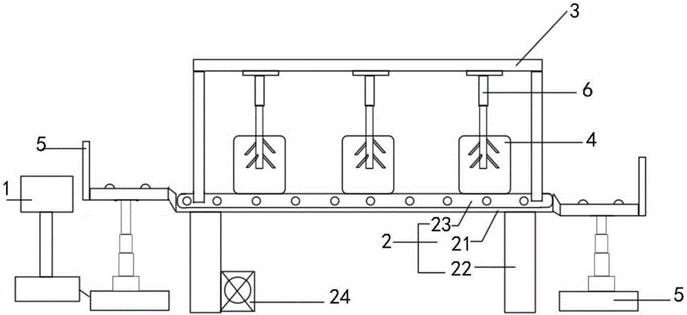 一种高效率水性漆生产设备的加工工艺及方法与流程