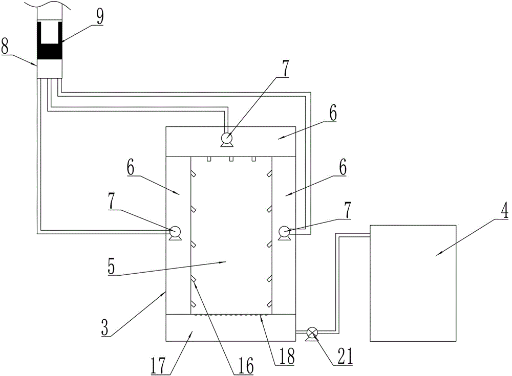 一种生产碳化硼用除尘系统的制作方法