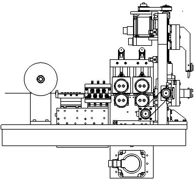 一种线材成型机压紧送线和折弯机构的制作方法