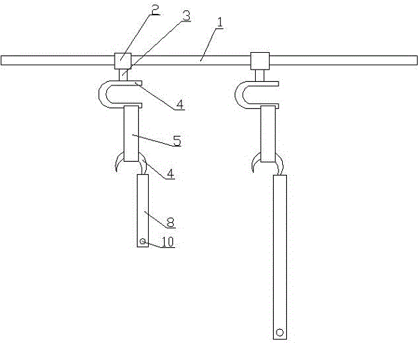 电池包下壳体电泳挂具的制作方法