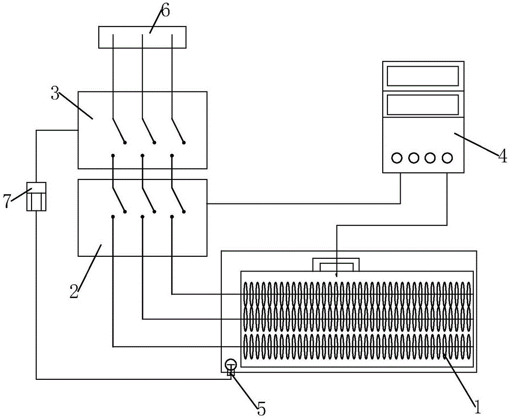 电路板烘干系统的电加热超温防呆电路的制作方法