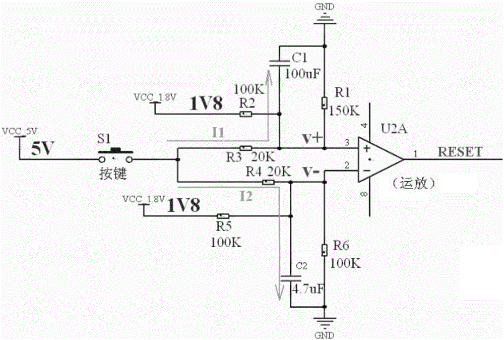 一种按键控制设备复位电路和方法与流程