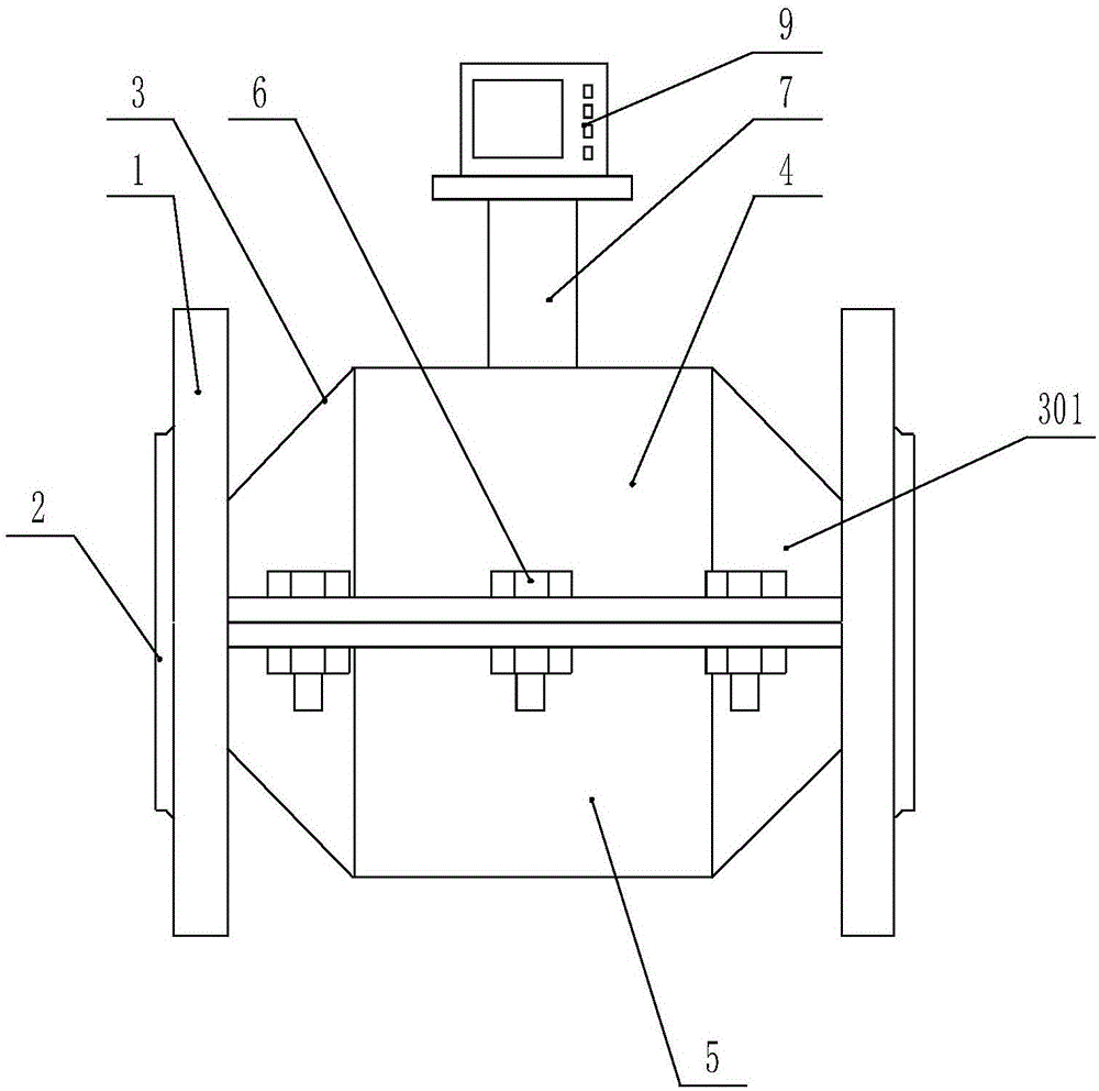 一种防潮电磁流量计的制作方法