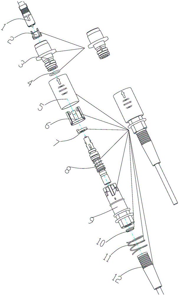 一种防水型光纤连接器的制作方法