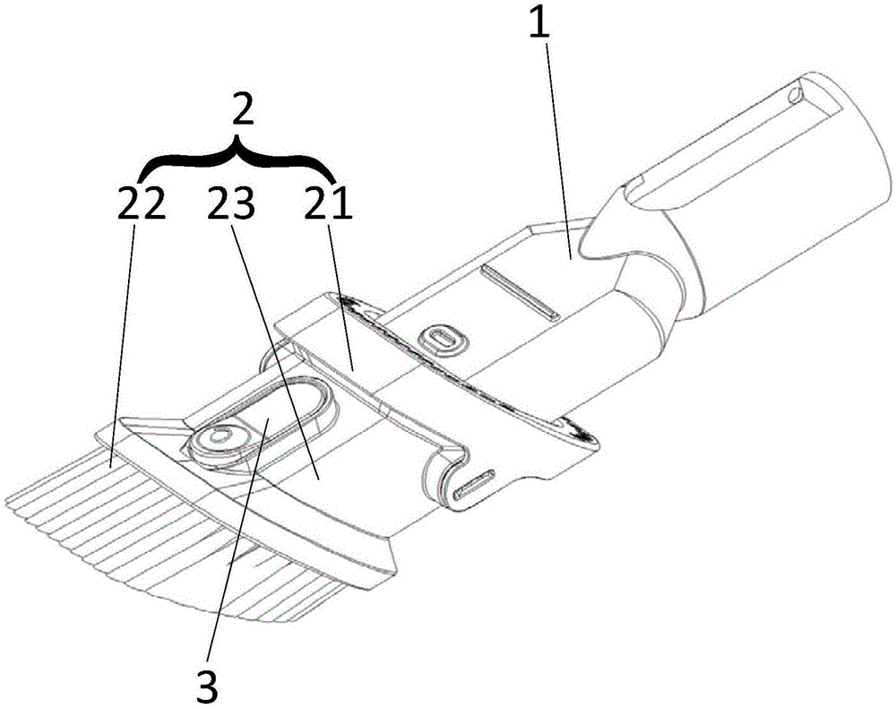 刷头及吸尘器的制作方法