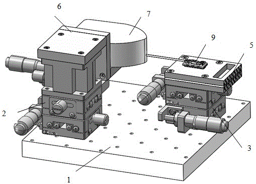一种小型密封电磁继电器接触系统簧片刚度测试装置的制作方法