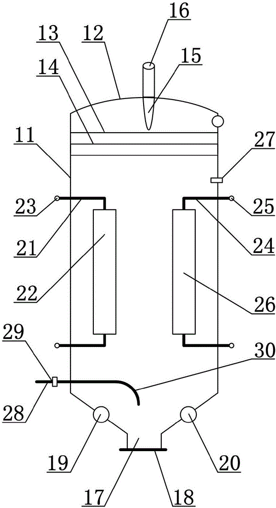 一种过滤式气固相接触催化反应器的制作方法