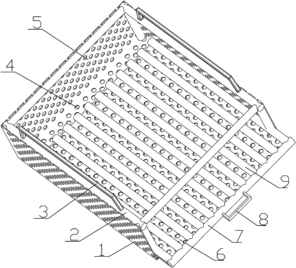 电子元器件大批量清洗装置的制作方法