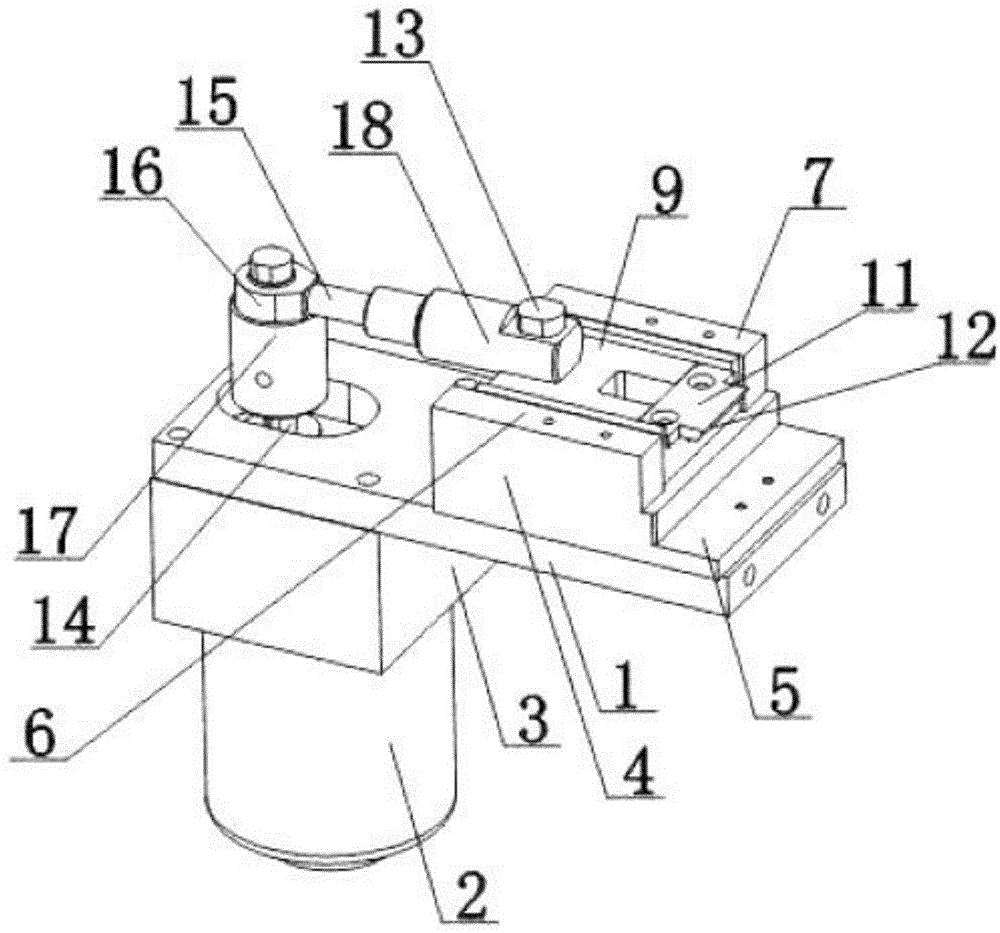 一种液压缸紧锁式橡胶止水带切割装置的制作方法