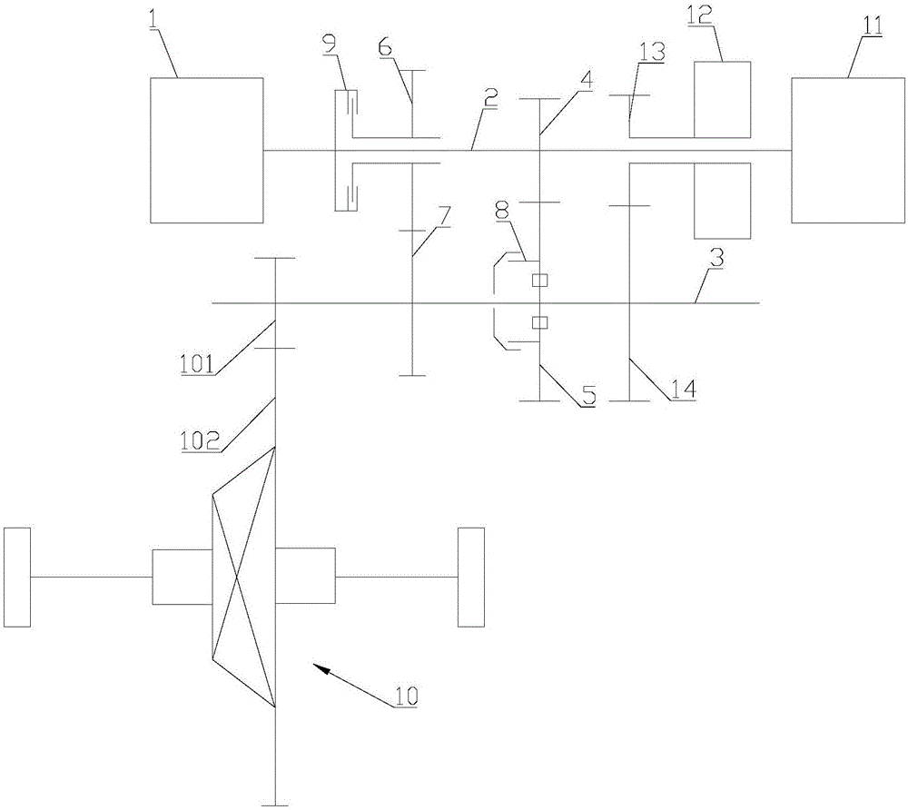 混合动力驱动系统及车辆的制作方法