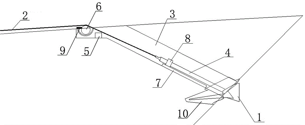 一种艏锚起抛锚装置的制作方法