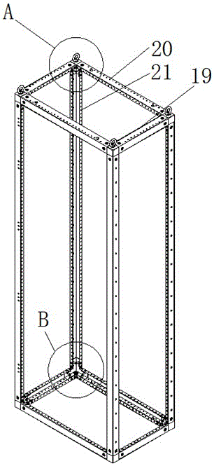 一种转角连接器及其配电柜架的制作方法
