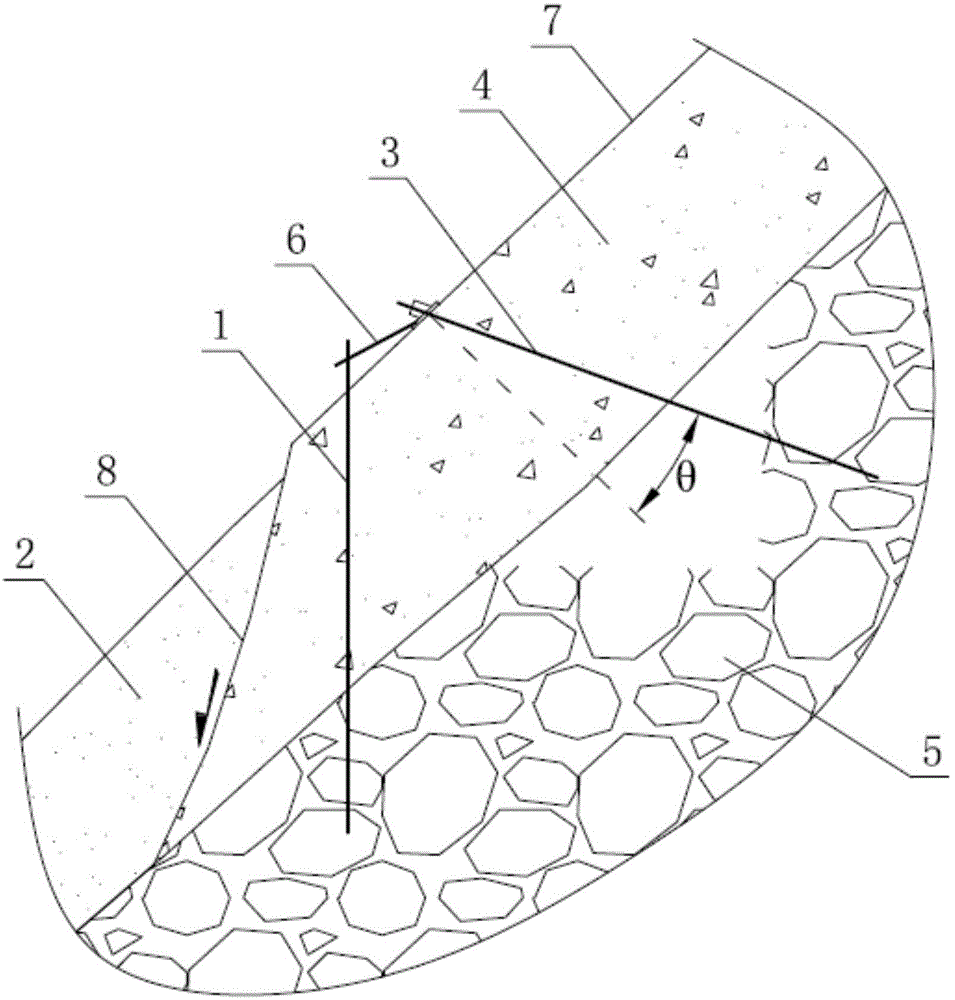 变形边坡的锚固结构的制作方法