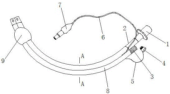 气管插管组合件的制作方法