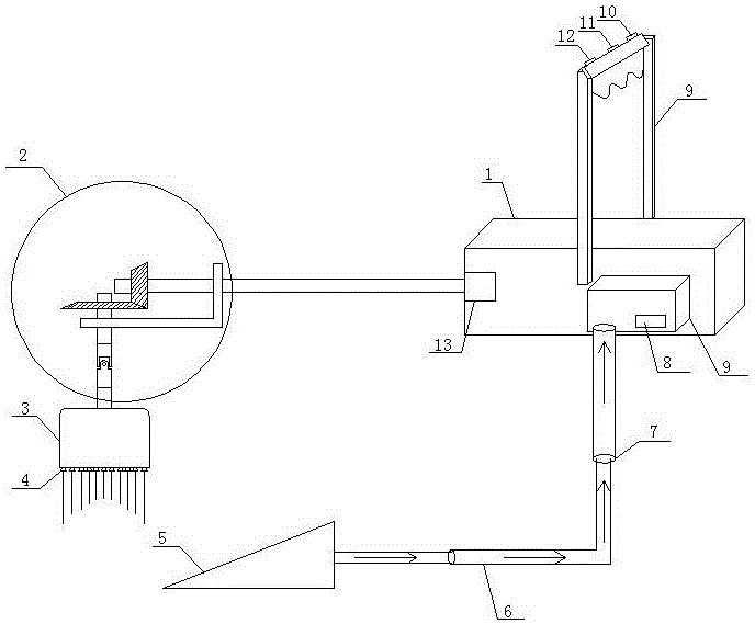 一种超声波电缆沟清扫装置的制作方法