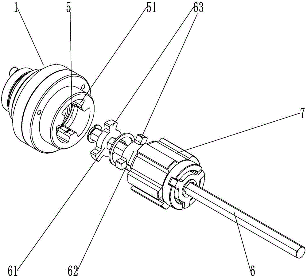 一种用于电动绞车的扭矩限制器连接结构的制作方法
