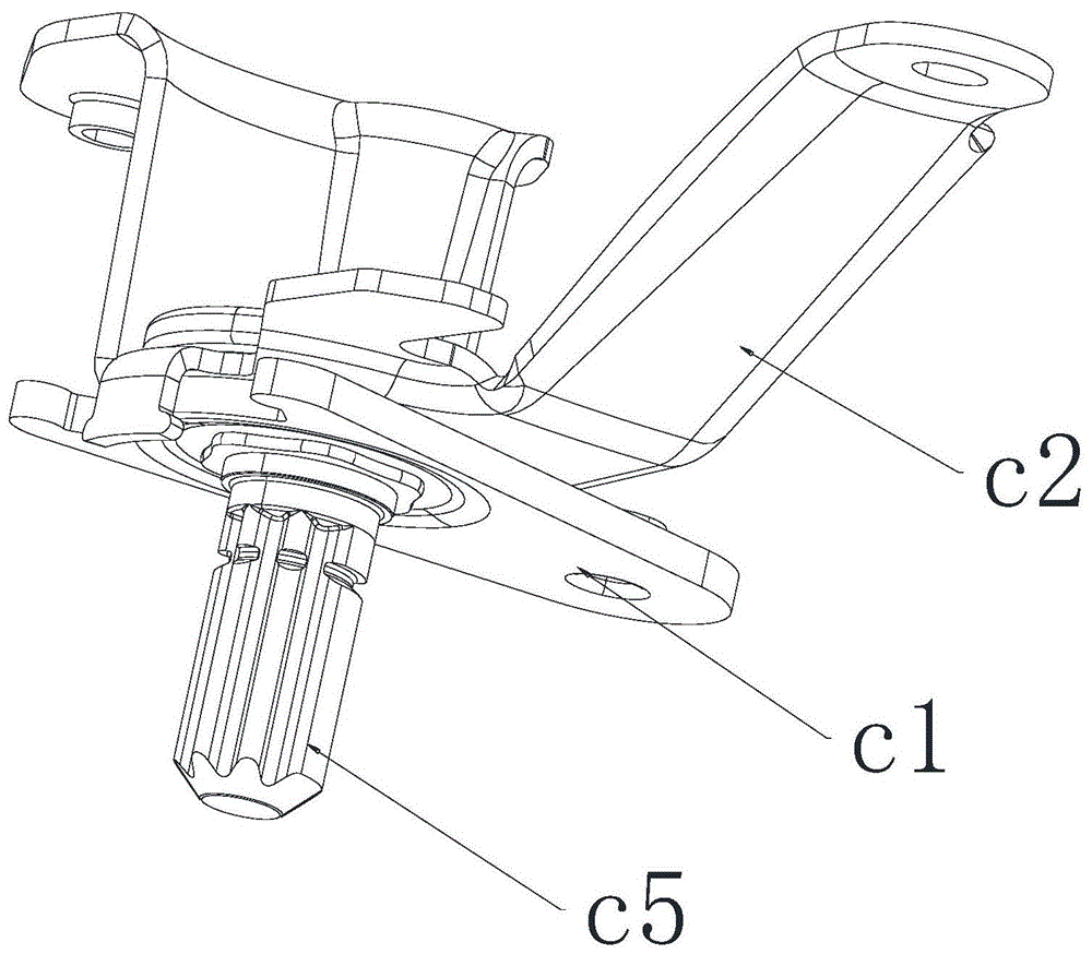 座椅高调传动件成型模具的制作方法