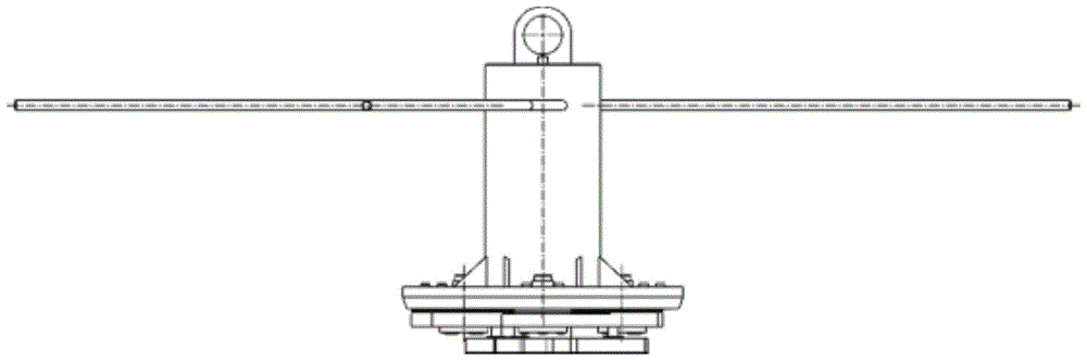 大口径光学反射镜可展开式中心孔起吊装置的制作方法