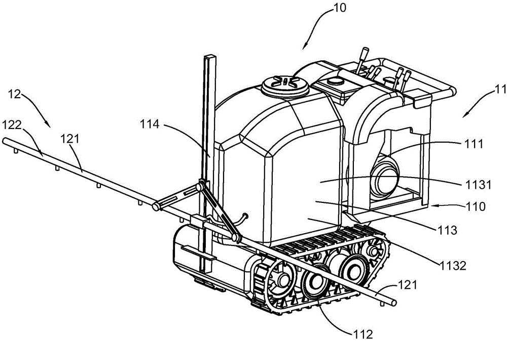 可升降悬臂喷淋作业车及其应用的制作方法