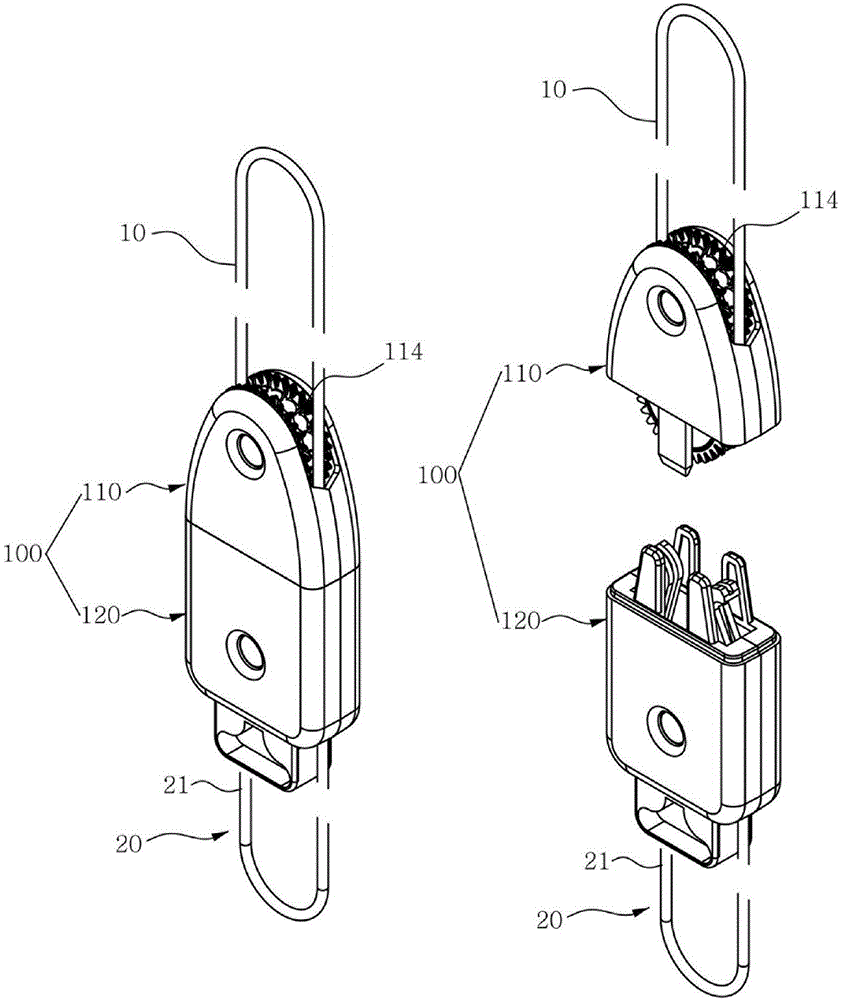 具有安全结合件的窗帘绳的制作方法