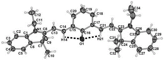 一种IR780酮式菁染料分子及其制备方法与晶体结构与流程