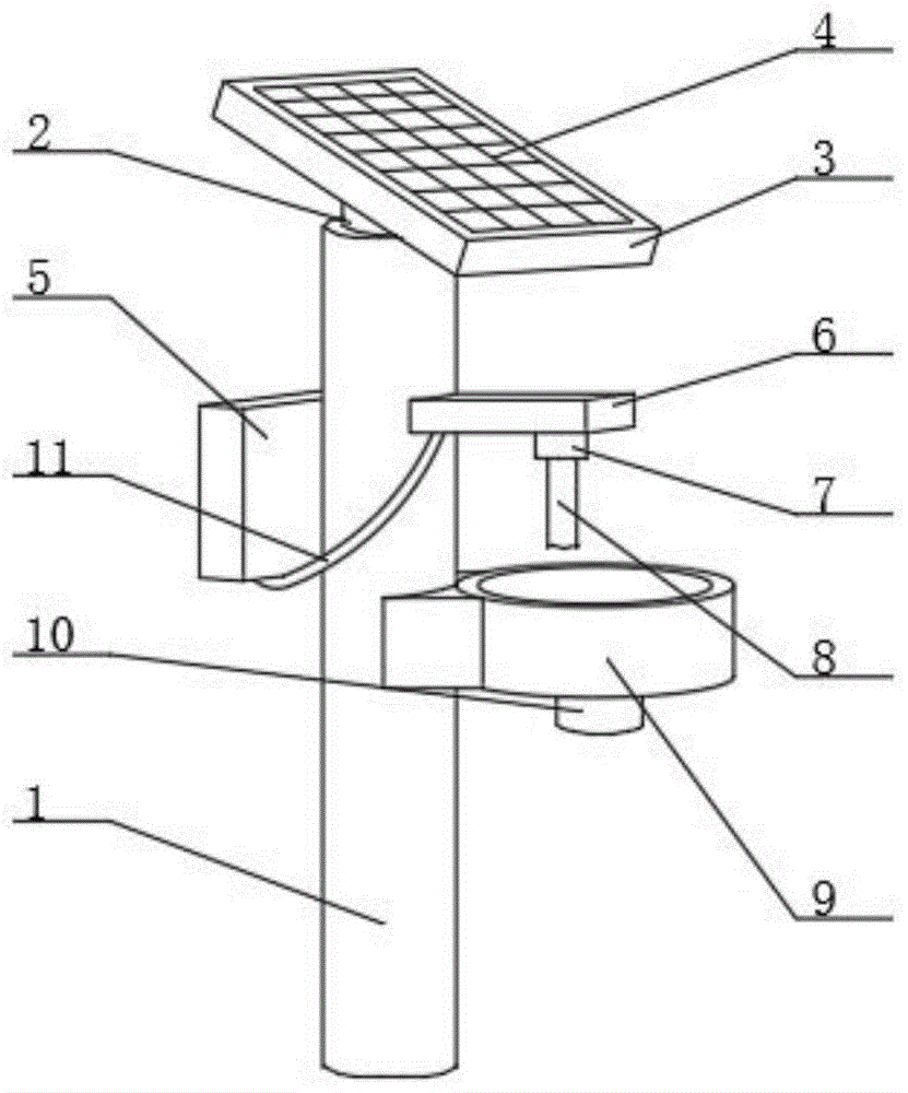 太阳能水淹式光色性综合灭虫器的制作方法