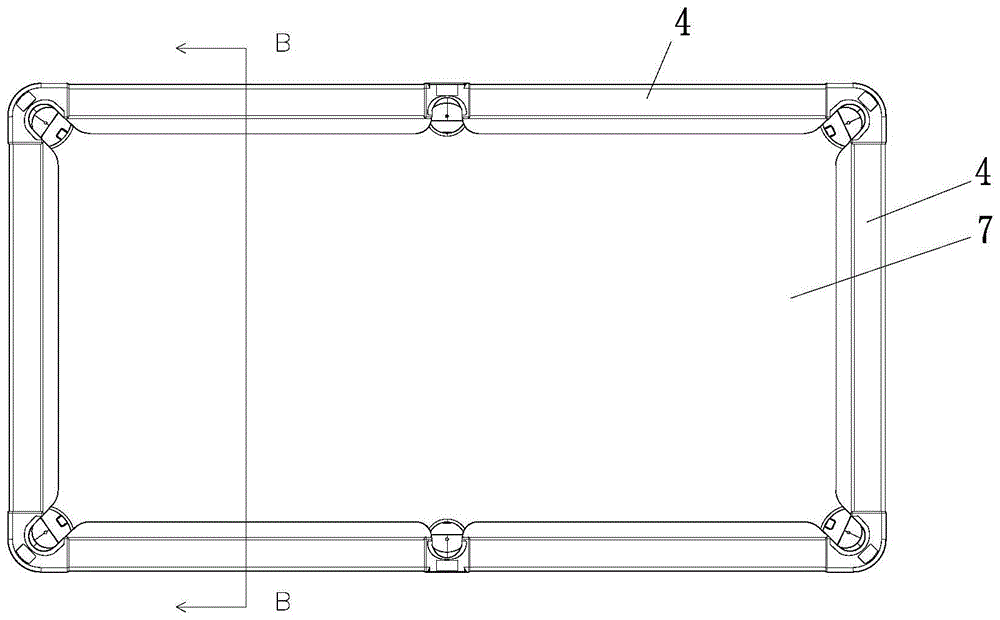 台球桌的库边结构的制作方法