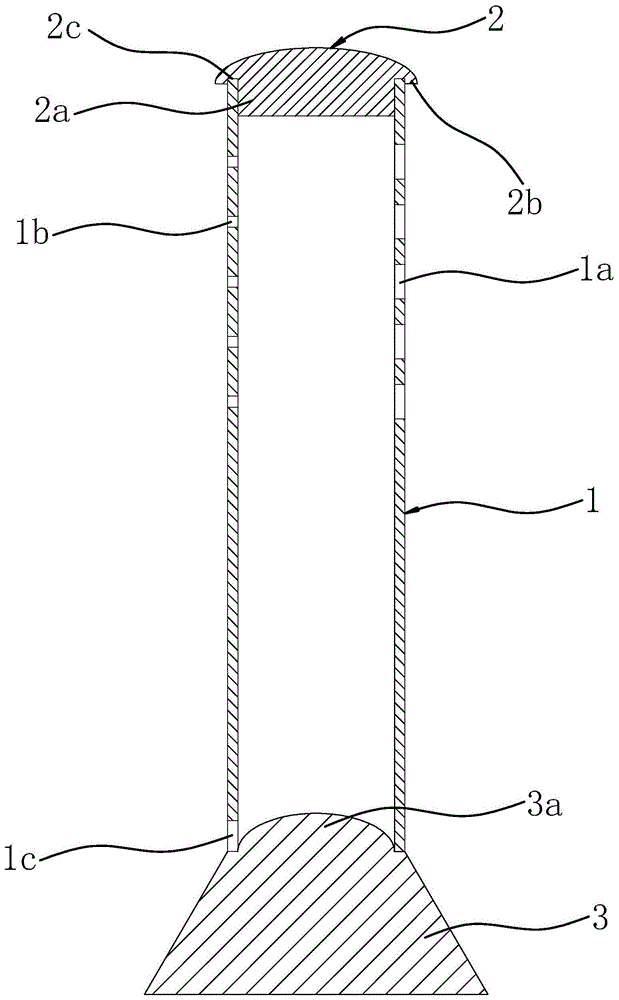 一种单杠架的立柱结构的制作方法