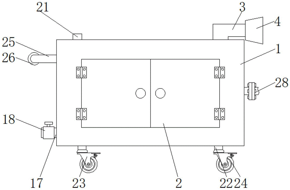 一种模具加工用除尘装置的制作方法